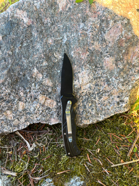 Klappmesser Aegon (Schwarz)
