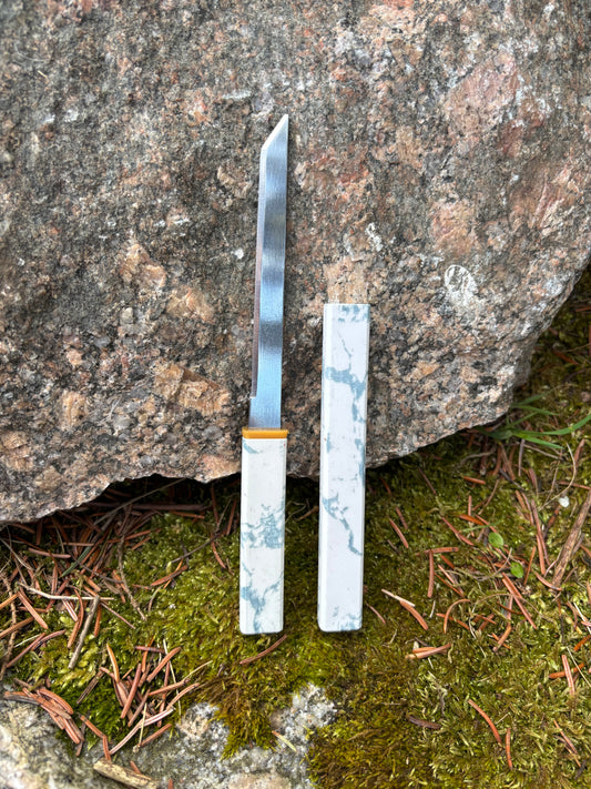 Japanisches Messer Hagane (Marmor)